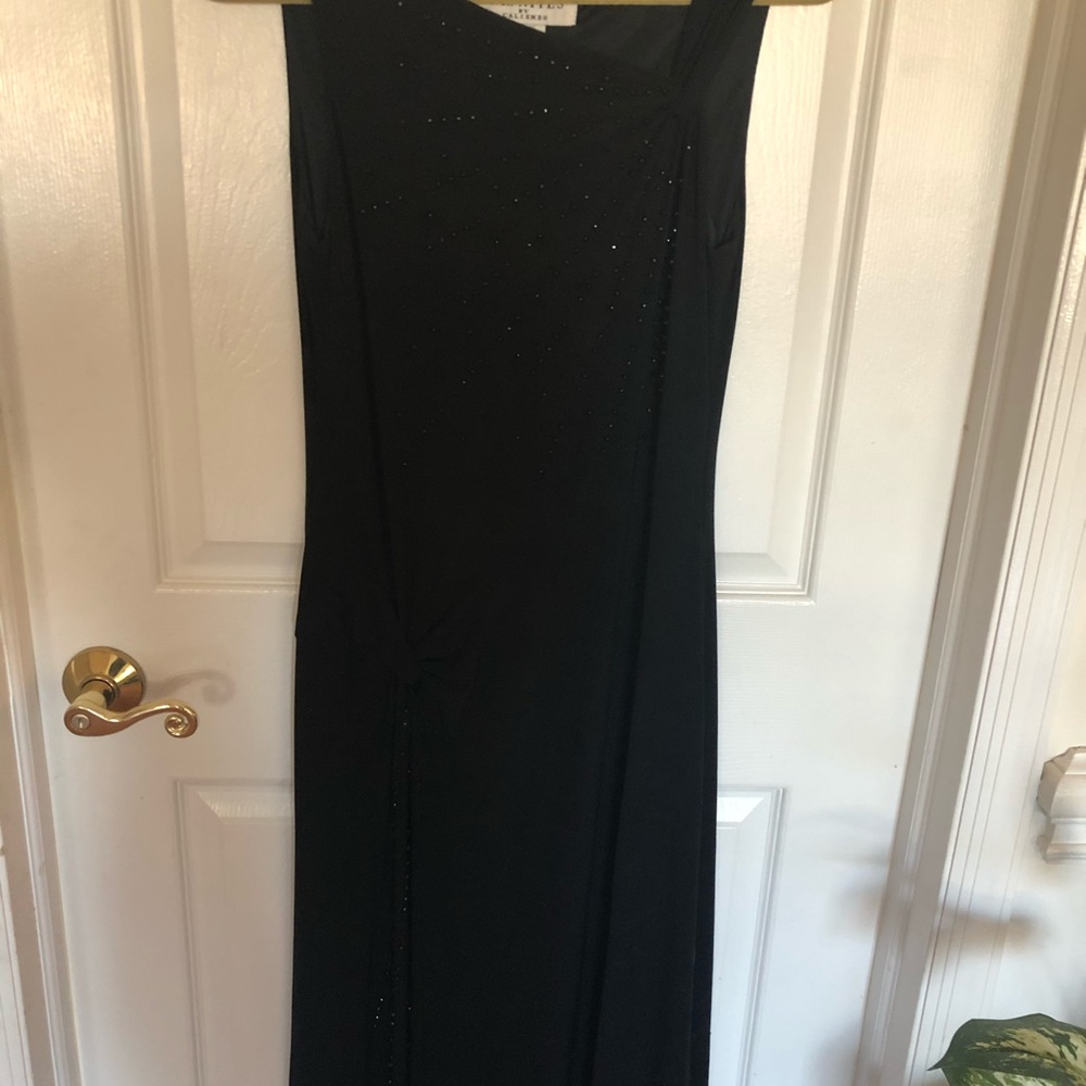 Black cocktail dress